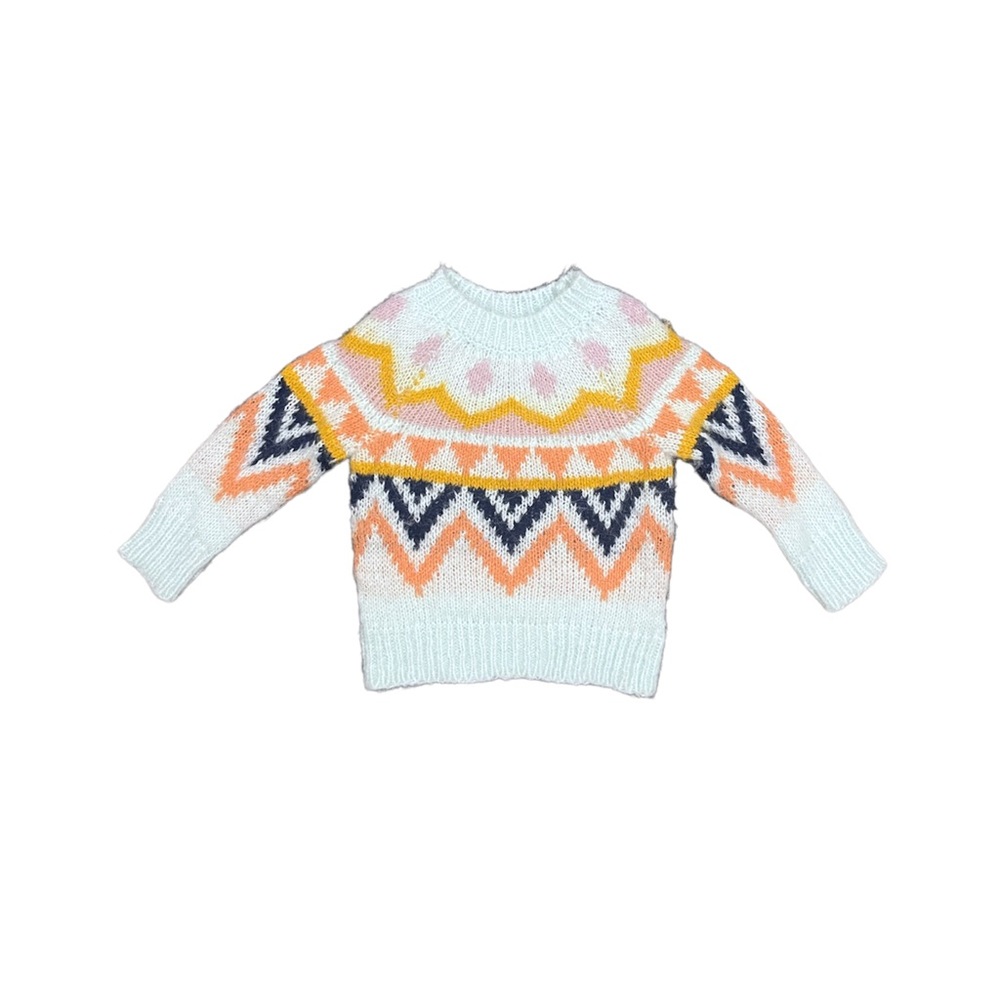 Knit pullover sweater